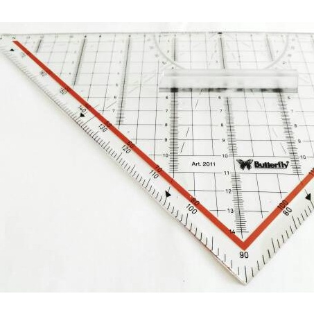 

Bonuskan Penggaris Teknik Segita Pintar MOR MR Butterfly 3 cm Hh Precision