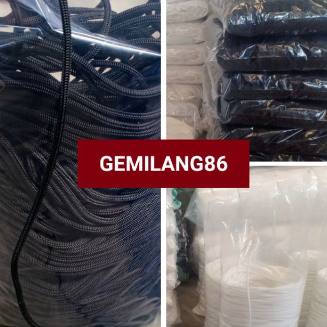 

Terlaris tali kur bulat ukuran 4mm isi 1 kg