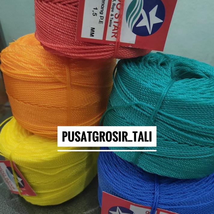 

Grosir Tali Tambang Kecil 15mm Tambang PE 15 mm 15 METER