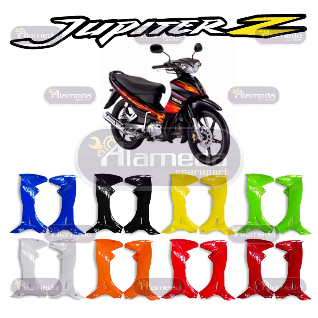 Sayap Dalam Jupiter Z New Burhan Kepangan Dalam Jupiter Z Lama Silver Merah Maroon Hitam Biru Orange