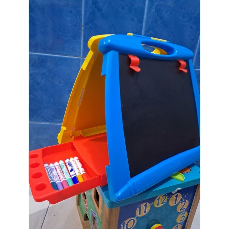 

preloved papan tulis crayola