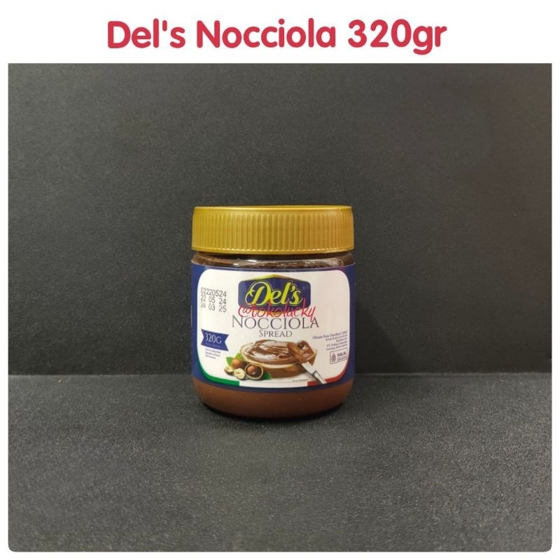 

Del's NOCCIOLA Spread 320gr/selai nocciola/selai