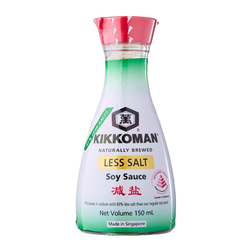 

Kikkoman Naturally Brewed Less Salt Soy Sauce Dispenser 150ml