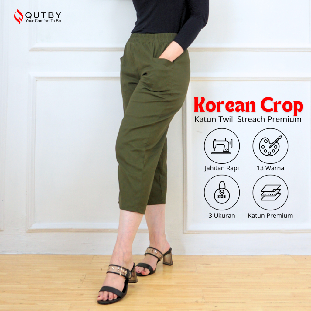 QH QUTBY - CELANA KOREAN CROP JUMBO / KOREAN CROP JUMBO BB 76-105 KG