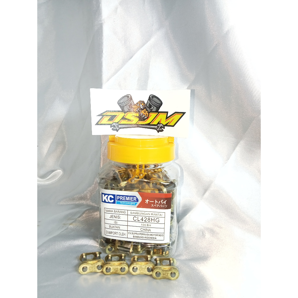 SAMBUNGAN RANTAI KC GOLD 428 H KC