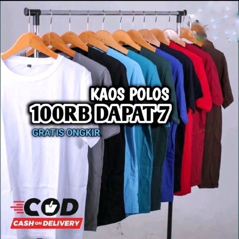 PAKET_USAHA 100Ribuan 7_KAOS_DISTRO KAOS_PRIA