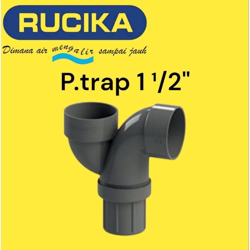 Rucika p.trap 1¹/2" pembuangan saringan bak cuci piring