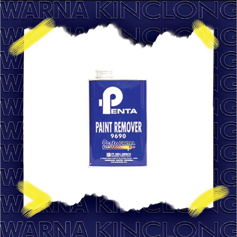 Remover Penta Soda Api Perontok cat