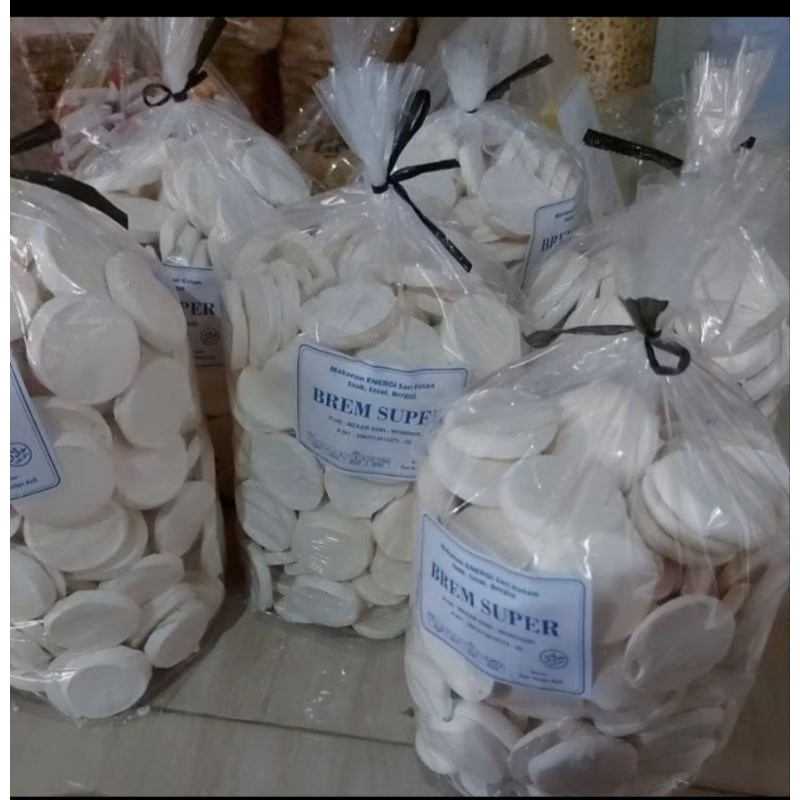 

brem putih/brem bulat/brem coin isi 500grm