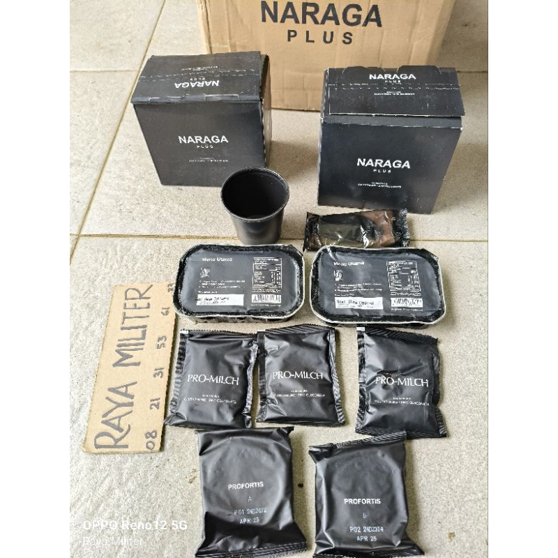 

SATU DUS NARAGA, RANSUN TNI, NASI KALENG TNI, EXP Juni 2026.