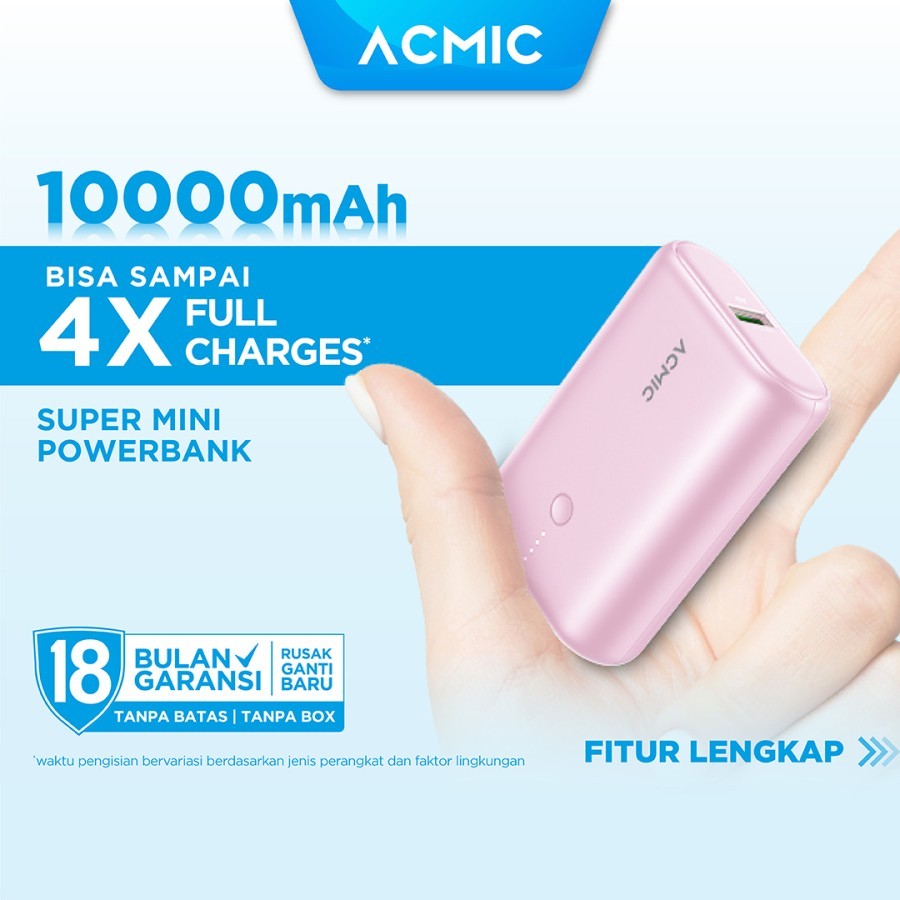 PRODUK VARIAN POWERBANK ACMIC (SQS) / Powerbank 5