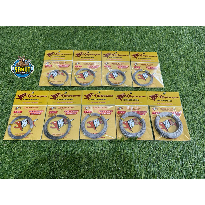NEKLIN HYDROCYNUS ULTRA SOFT 7x7 BIG GAME TROLLING LEADER WIRE