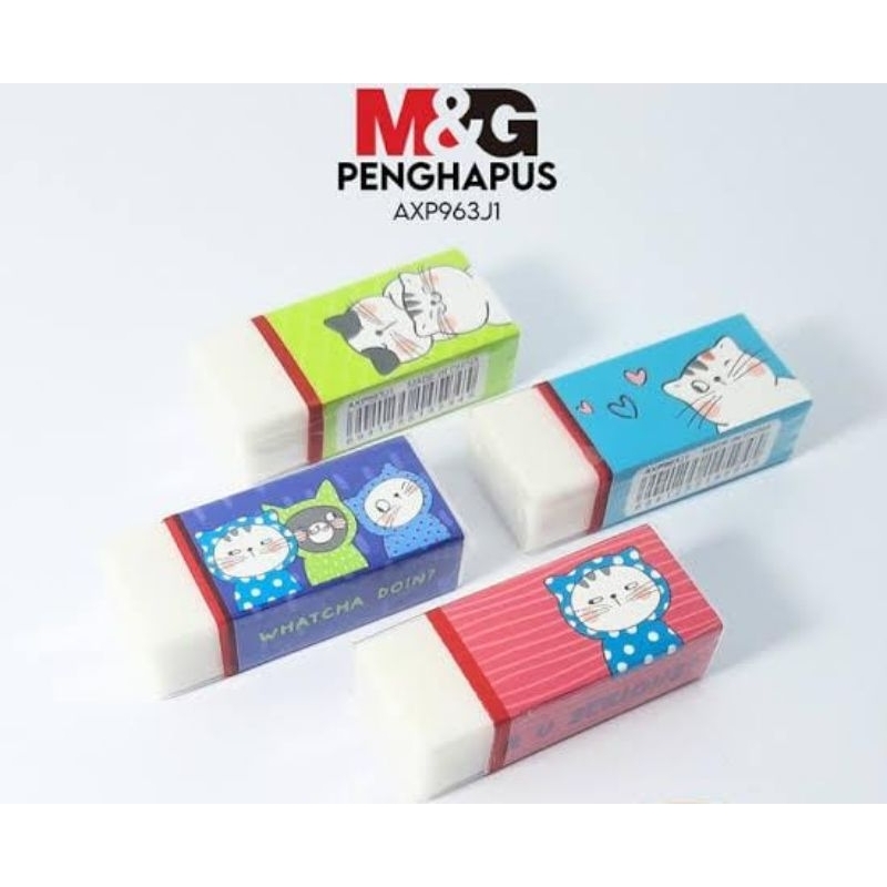 

[PCS] PENGHAPUS PENSIL M&G AXP963J1 PENGHAPUS PUTIH ERASER / STIP PENSIL
