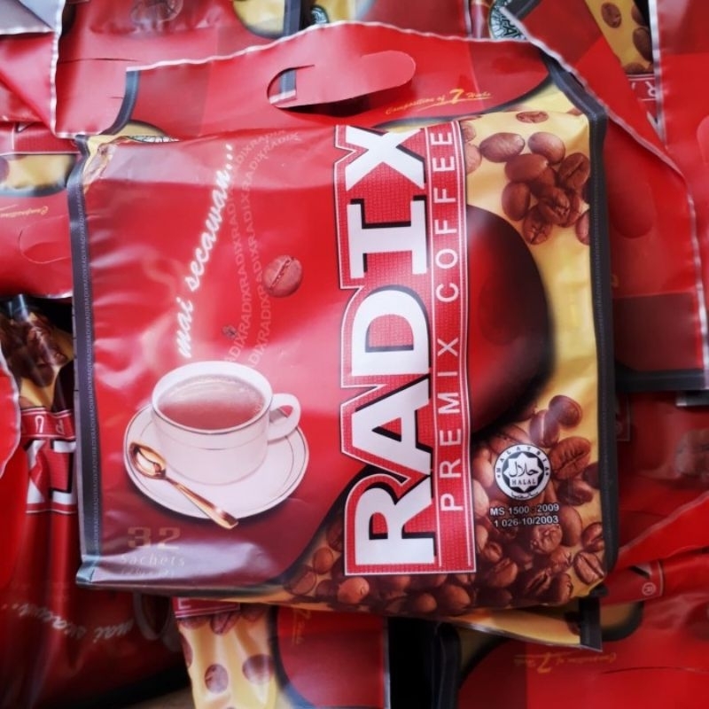 

Kopi Radix HPA Malaysia ASLI ORIGINAL (EXP 02 2026) Import isi 32 sachet