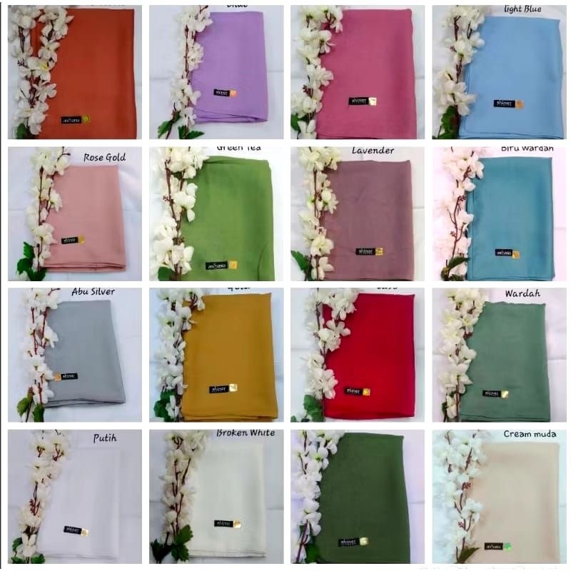 Original Jilbab Segi Empat Tara / Jilbab Pesta / Jilbab Modern