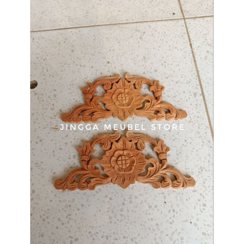 ornamen ukiran kayu ukir tempel dekorasi kayu