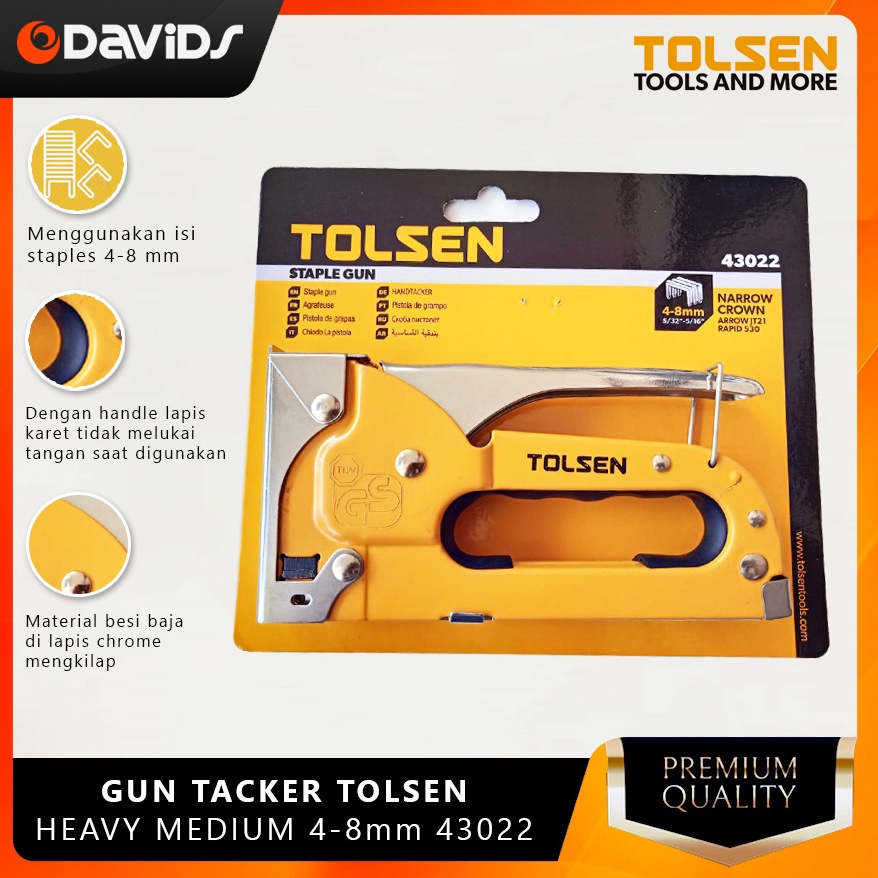 

ART P9P8 Staples Tembak Gun Tacker Stapler Setaples Jok Motor Steples Seteples Tolsen