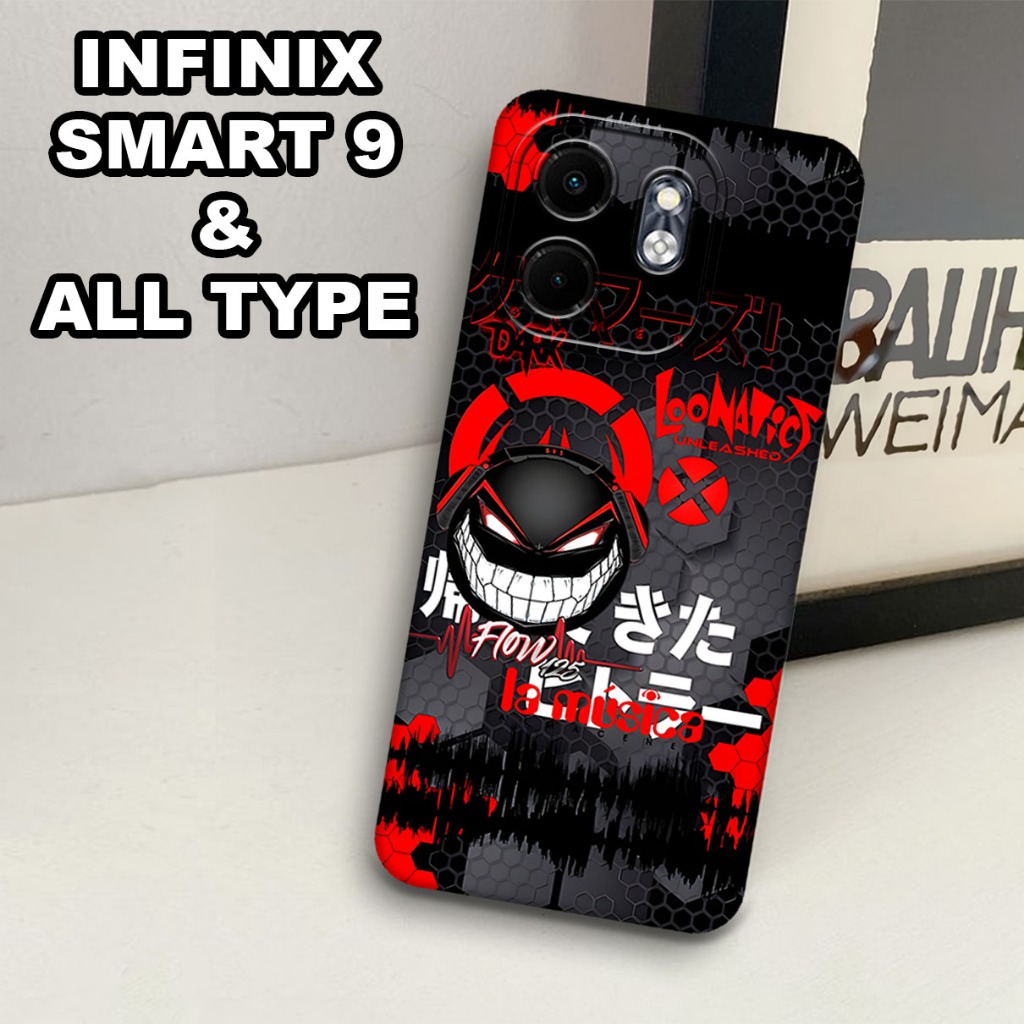 (CFS9) Softcase procamera   untuk Hp INFINIK SMART 9 Motif Cowok /Case INFINIK SMART 9 bahan karet l