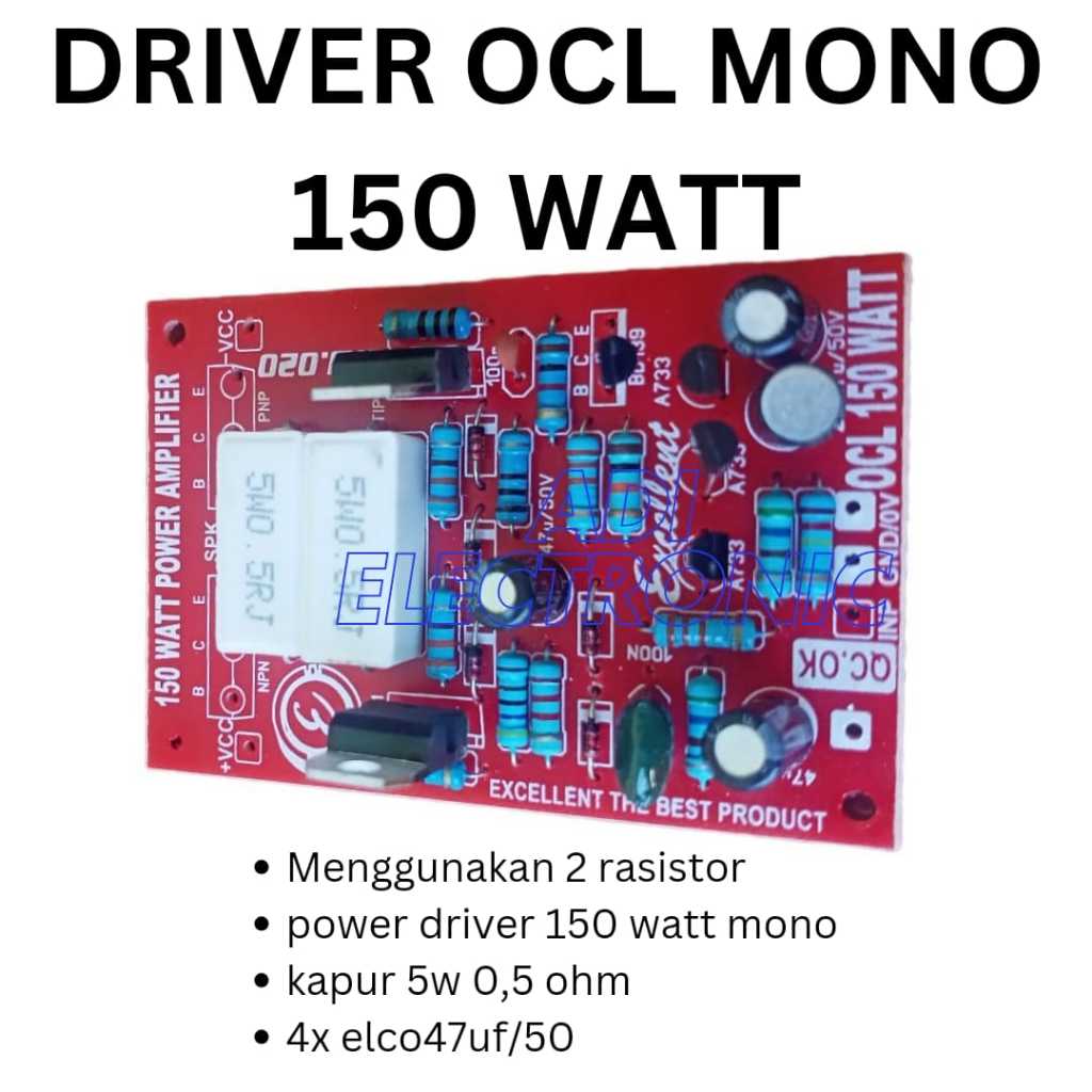 DRIVER OCL MONO 150 WATT POWER DRIVER 150 W MONO