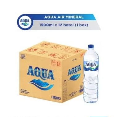 

Air Mineral Aqua 1500ml dus/ Air Minum Aqua 1500 ml/ Aqua Drinking Water 1500ml