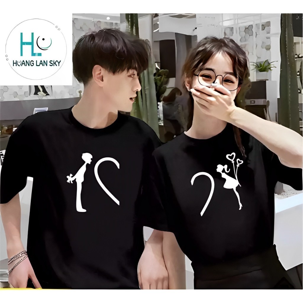 Baju Kaos Couple Pasangan Pria Wanita Kaos Kapelan Pacar viral / Kaos Couplean Cowok Cewek