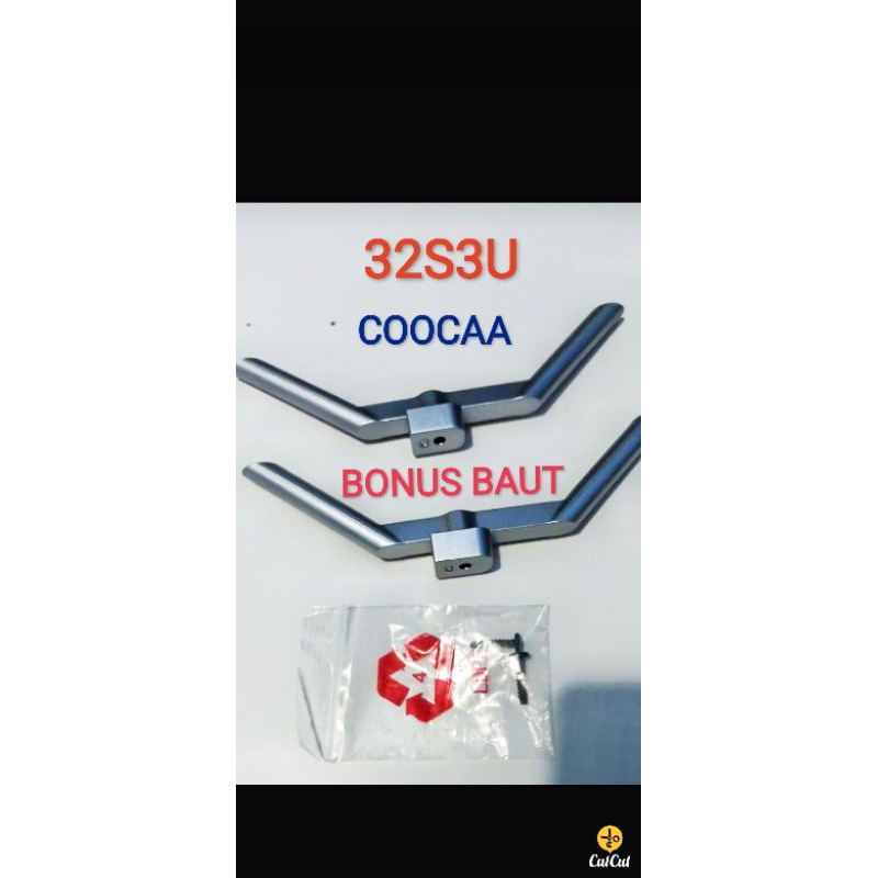 Kaki TV Dudukan Tv Stand Tv Coocaa COOCAA 32s3u 32S3U