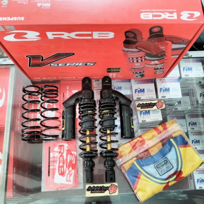Shock Tabung RCB VS SERIES Nmax Old Nmax Lama PCX 150 330MM Original RCB 100%