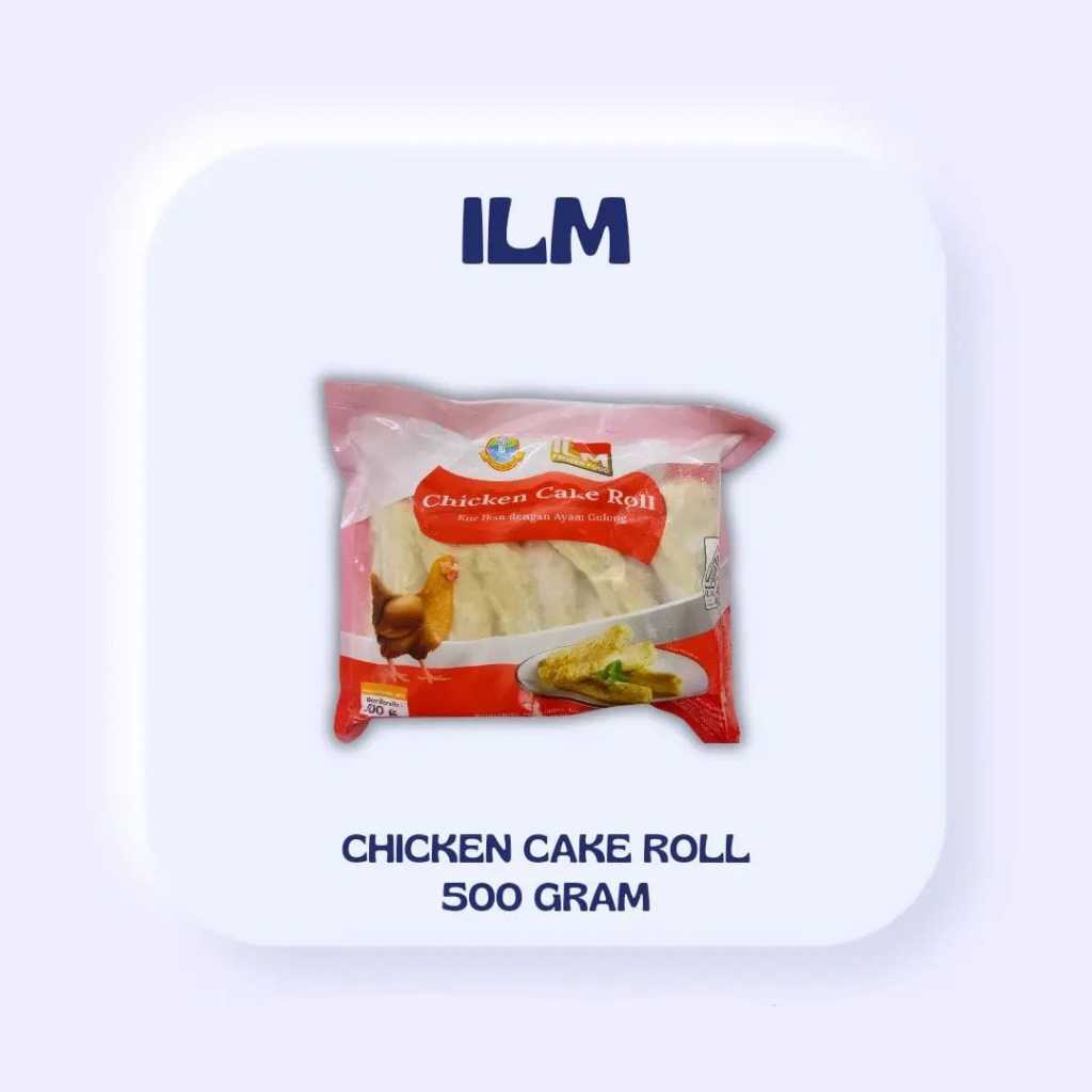 

ADDRIELLA ILM Chicken Cake Roll 500gr | ILM/Frozenfood/Frozenfood Murah