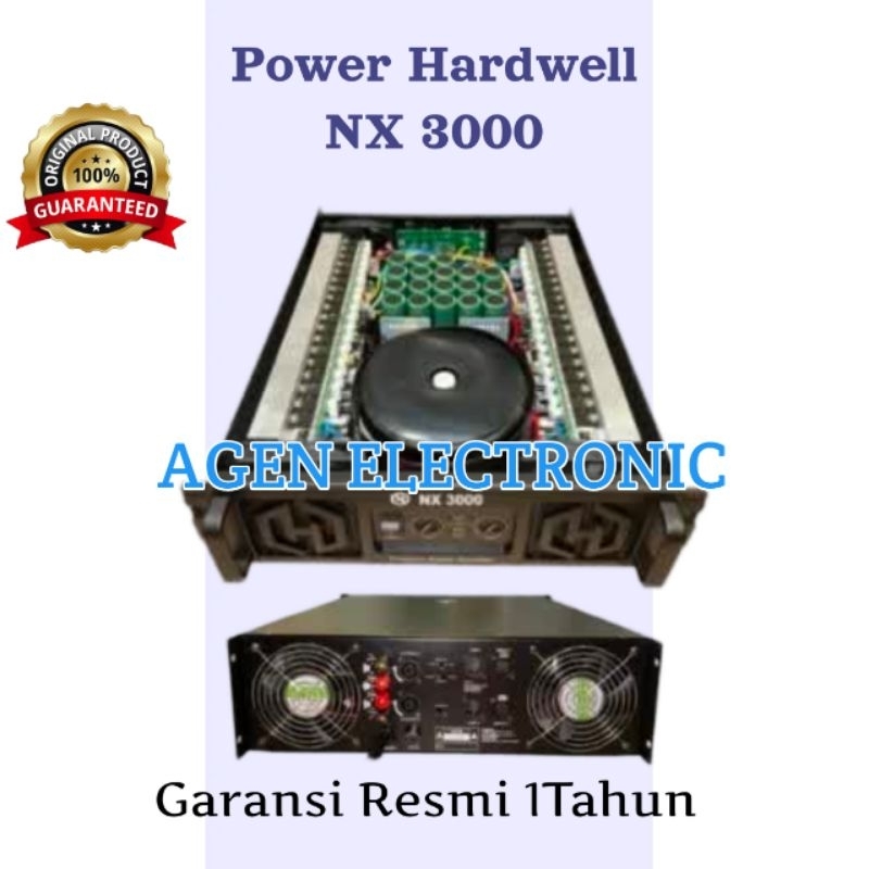 Power Hardwell NX 3000 Original Amplifier HARDWELL NX3000