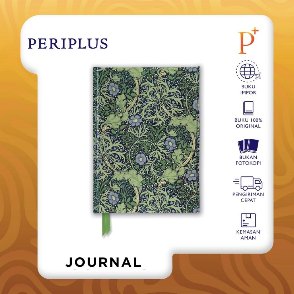 

Seaweed Wallpaper (Foiled Journal) by Flame Tree Studio - 9781787558144