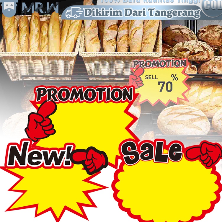 

ART G9D5 5pcsSet Kertas Harga Promo Pop Card Price Tags Kertas Penjepit Harga Tulisan Sale Kartu Promosi