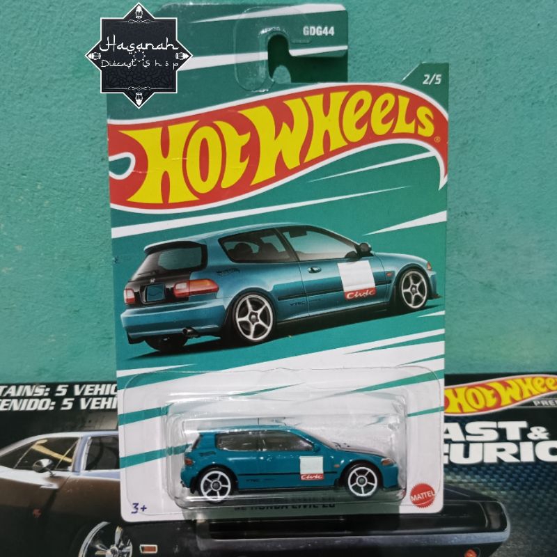 Hot Wheels Anniversary 92 Honda CIVIC EG Estilo Free PROTEKTOR