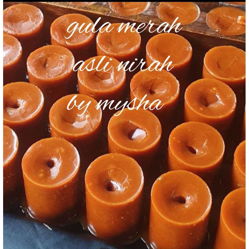 

Gula merah asli nirah 100% murni / gula kelapa asli / gula merah / gula Jawa asli Cilacap .