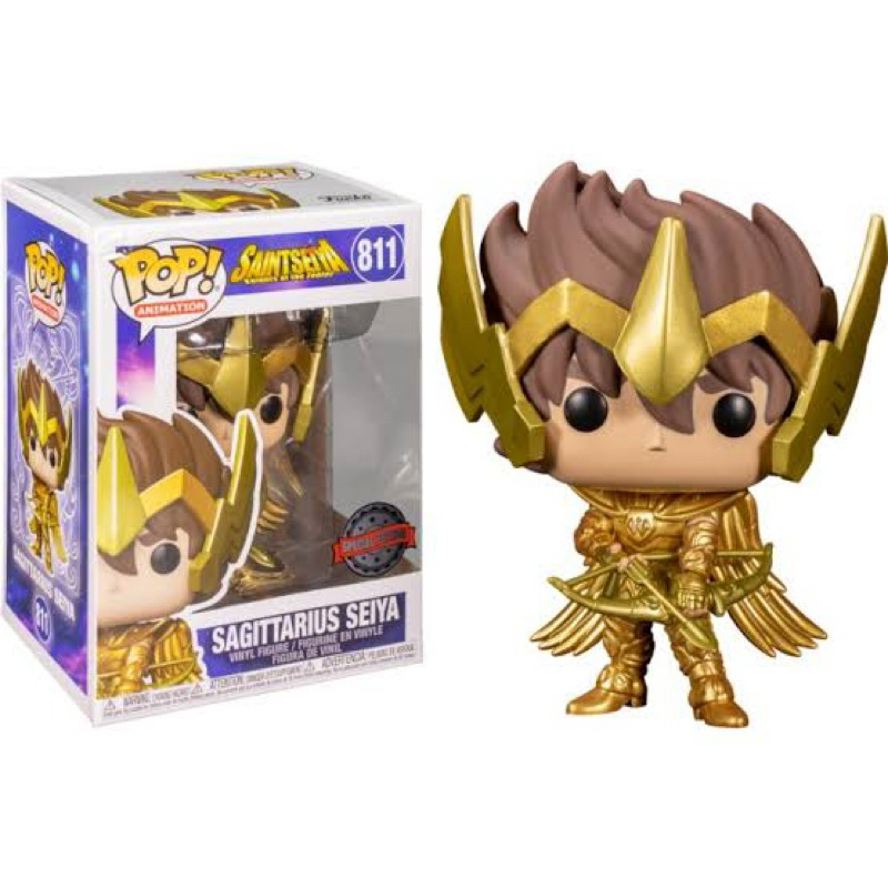 Funko Pop Exclusive Animation - Saint Seiya - Sagittarius Seiya (Gold)