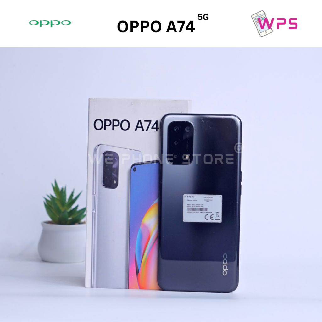 OPPO A74 5G 6/128GB SECOND FULLSET ORIGINAL