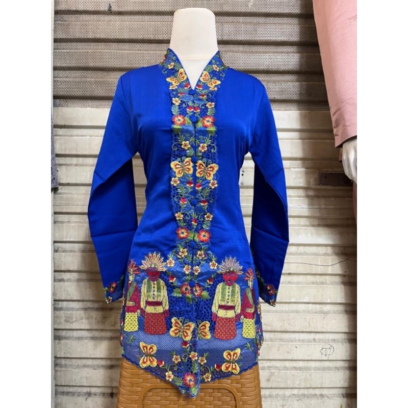 KEBAYA ENCIM  BORDIR ONDEL ONDEL