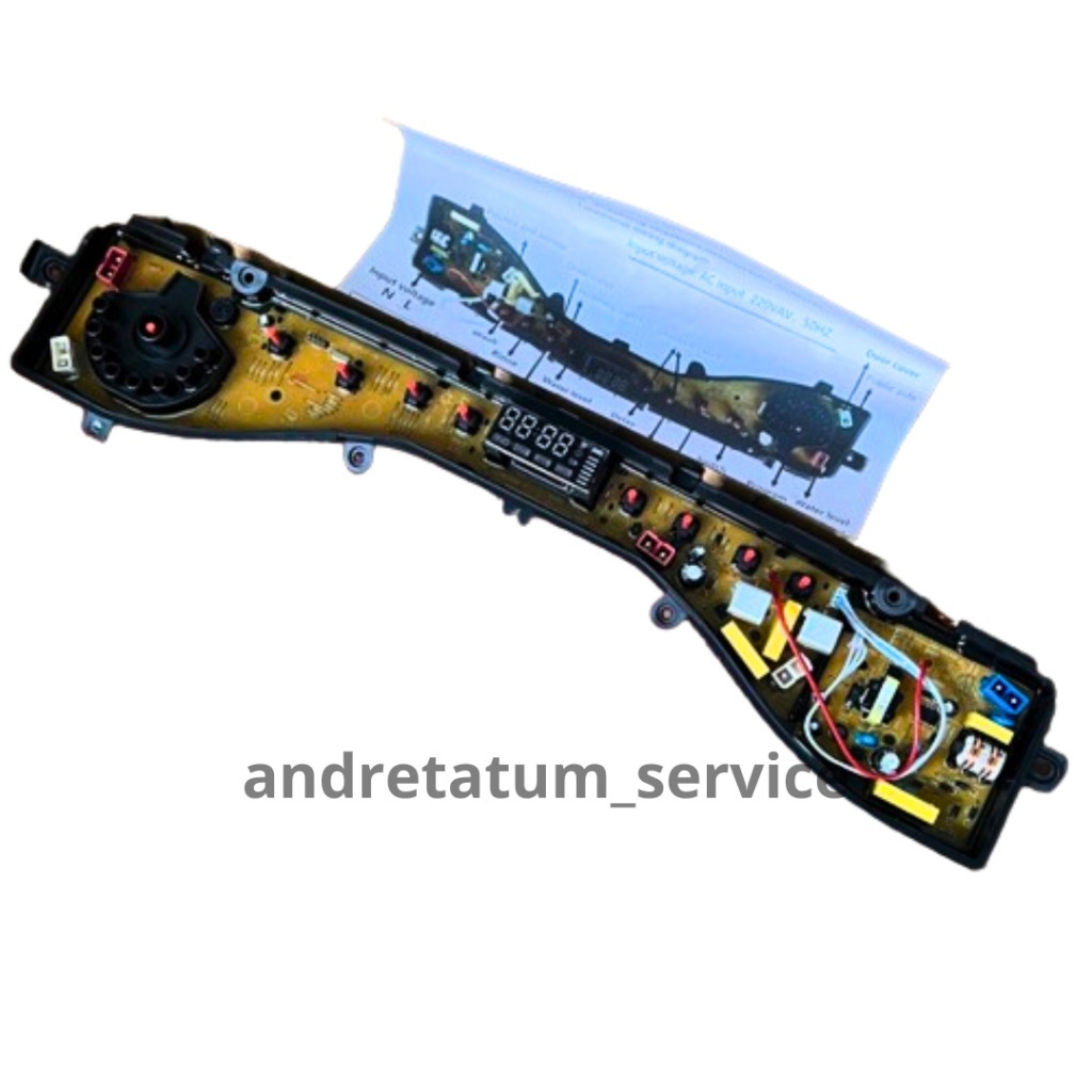 POLYTRON PAW 75/85 SERI modul pcb mesin cuci Top Loading