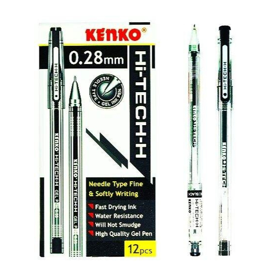 

PULPEN HITECH KENKO 0.28MM / PEN HI-TECH (1PAK/12PCS)