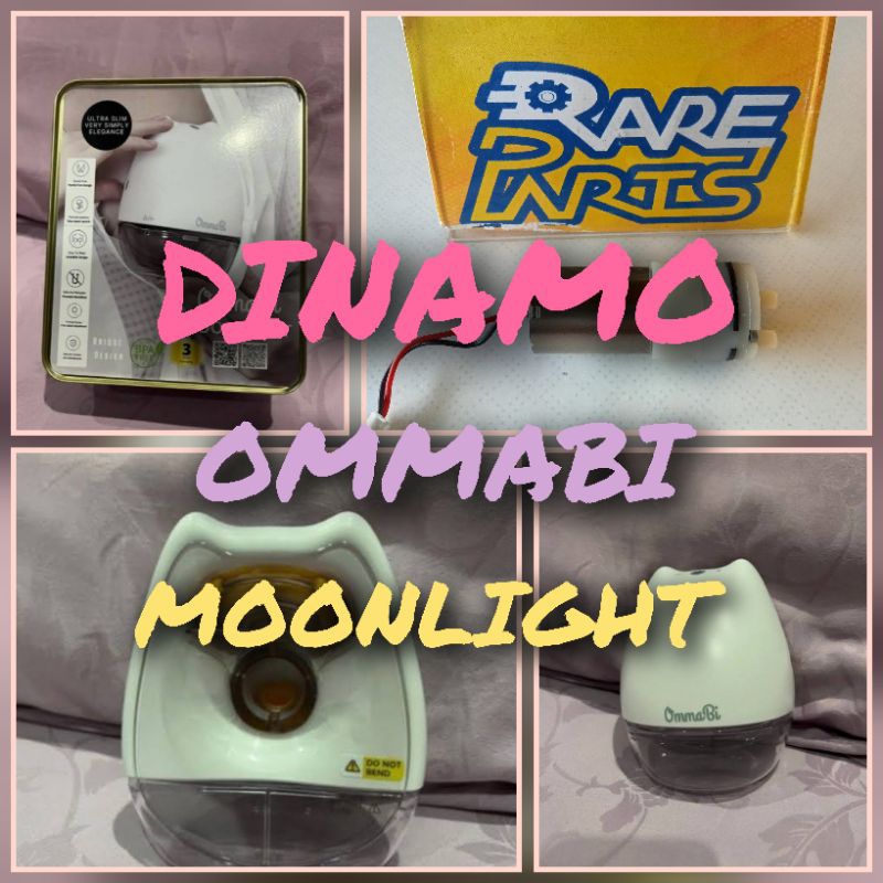 Dinamo Pompa ASI Ommabi Moonlight Motor Vacuum Hisap Vakum Atasi Hisapan Lemah