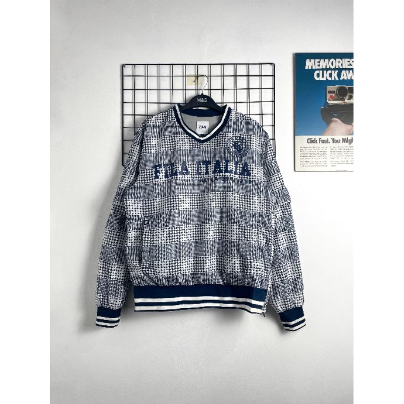 JACKET FILA DOWN SECOND ORIGINAL, LIKE NEW, TEBAL, JACKET BASEBALL