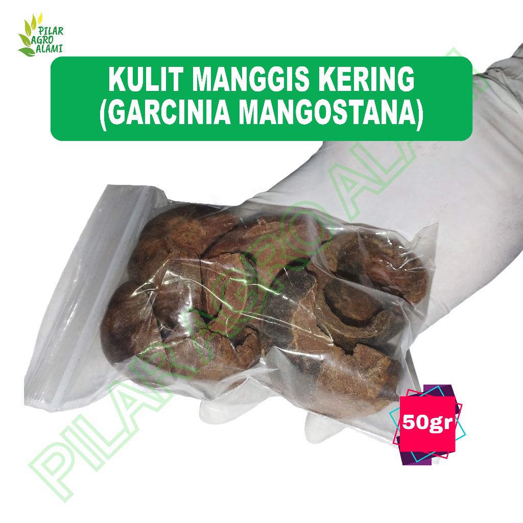 

Kulit manggis kering 50gr untuk obat herbal