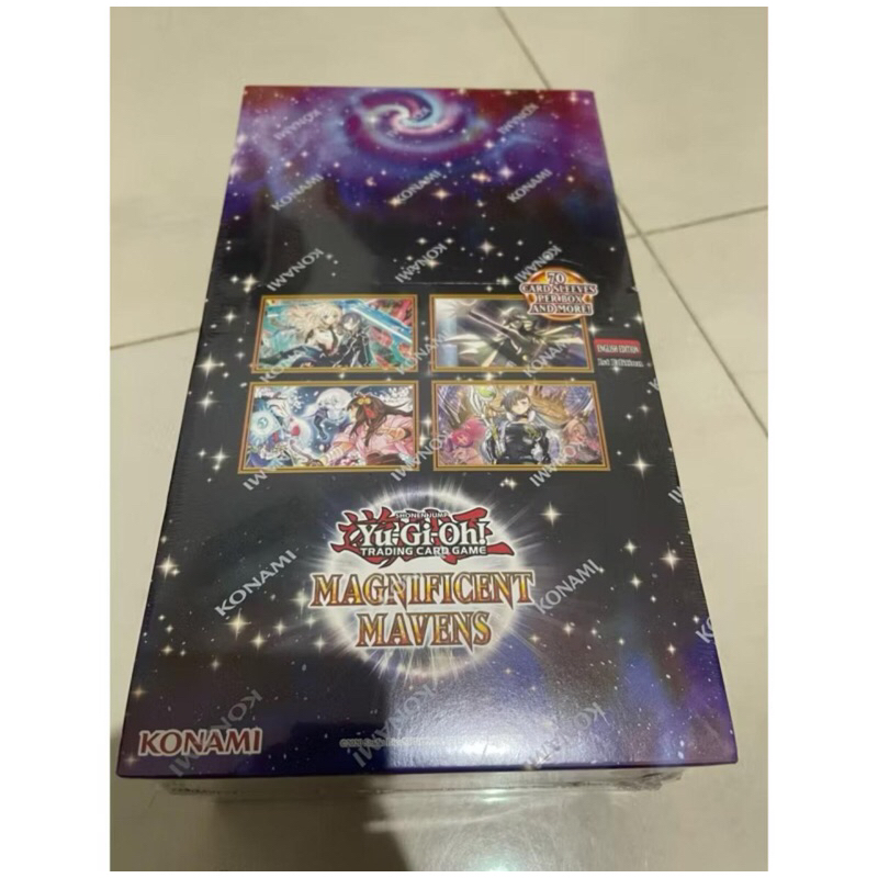 booster kartu yugioh original magnificent mavens box