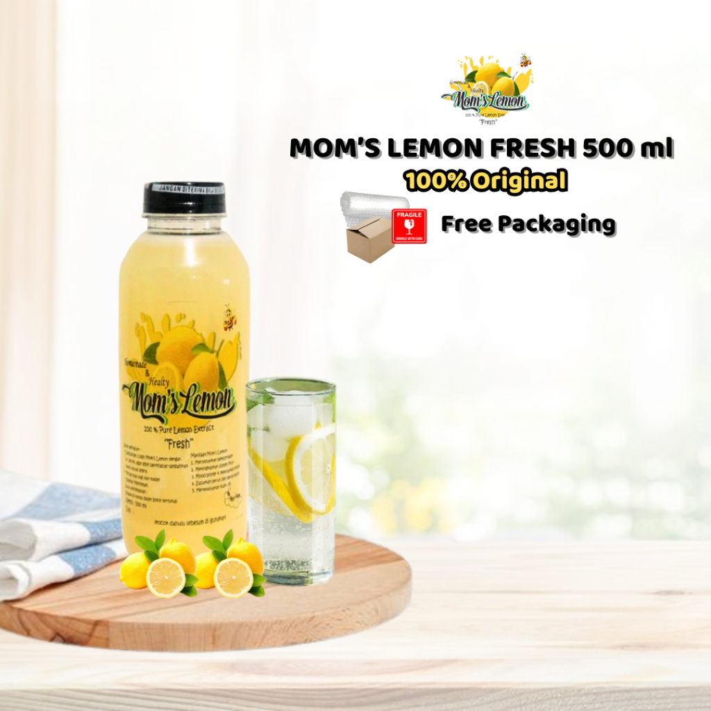 

Sari Lemon Murni 500 ml - Pure Lemon Fresh By MOMS HONEY
