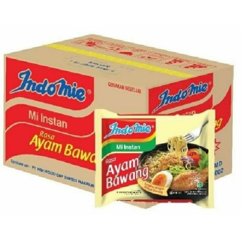 

Indomie Ayam Bawang Mie Instan [69 g/ 40 pcs/ Karton]