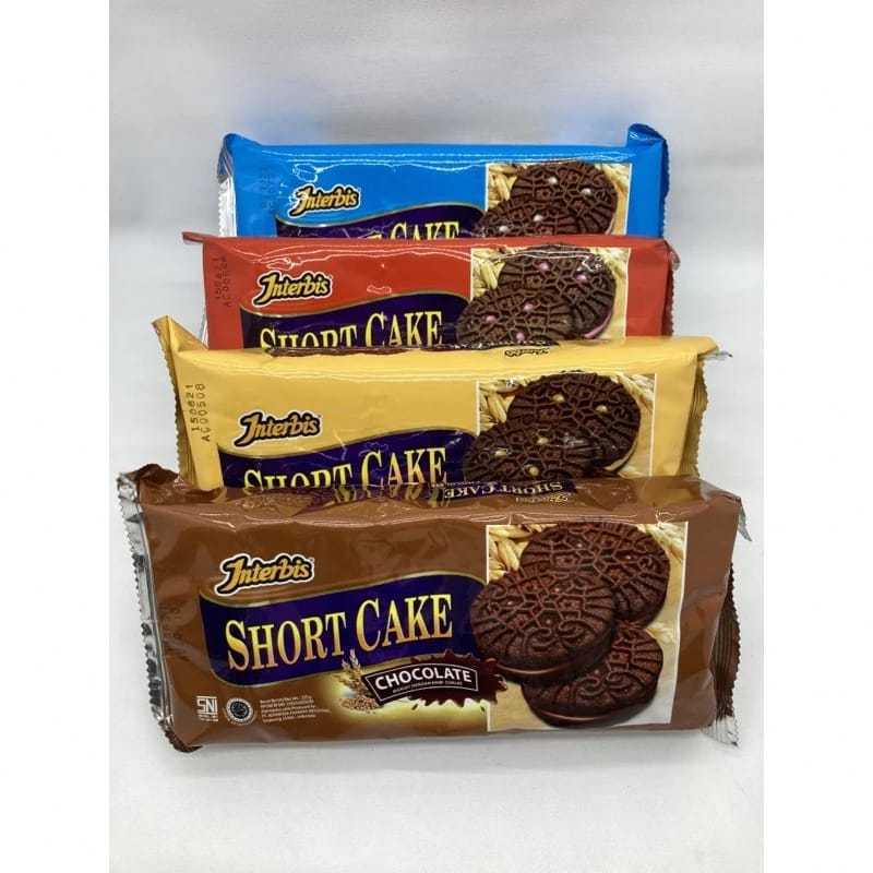 

INTERBIS SHORT CAKE 225g BISKUIT INTERBIS SHORTCAKE CHOCOLATE SG