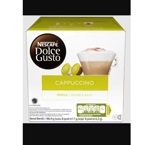

Nescafe Dolce Gusto Cappuccino 139,8g TERMURAH