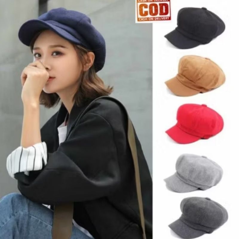 DISKON TOPI APOLO NEWSBOY DEWASA PRIA WANITA UNISEX TOPI SENIMAN PELUKIS THOMAS SHELBY