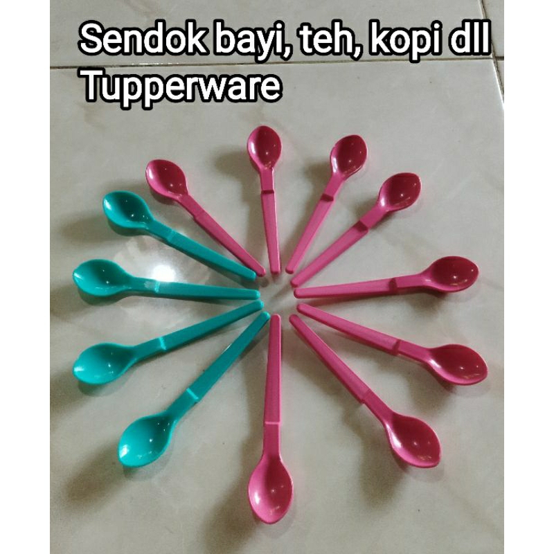 sendok makan bayi, sendok teh, sendok kopi Tupperware 1pcs