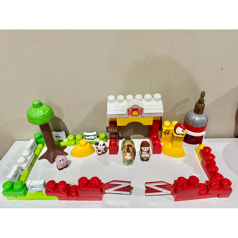 Original Mega Bloks Megablok Farmhouse Friends - Preloved