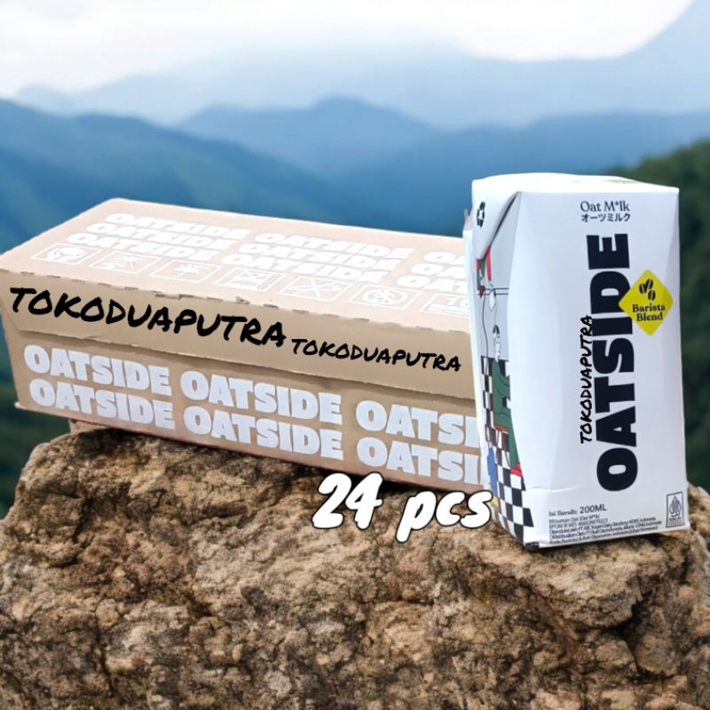 

Oatside Plain Oat Milk Barista Blend 200 ml X 24 pcs / Susu Oat Oatside 200 ml